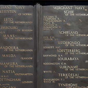 Londyn. Pomnik poległym w wojnie 1914-1918 przy Tower Hill St.